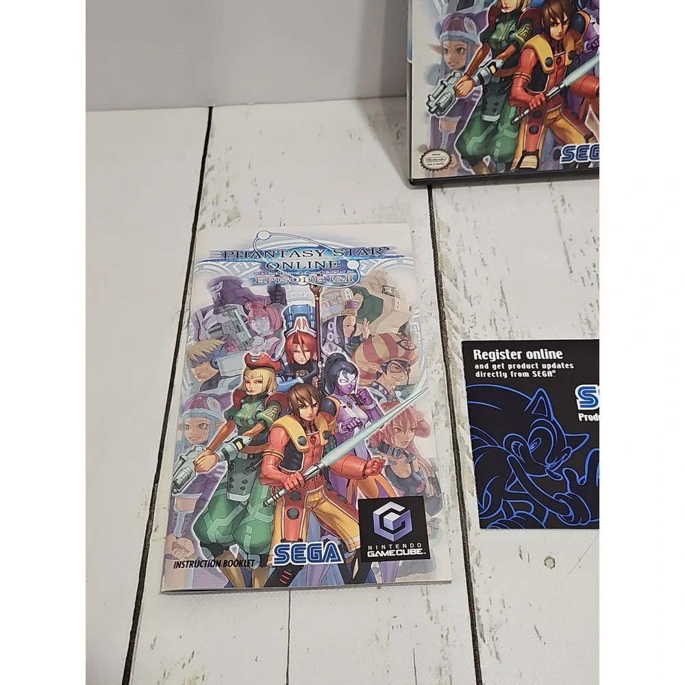 Phantasy Star Online: Episode I & II (Nintendo GameCube, 2002)